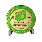 1000 Finds - Geo Achievement Coin