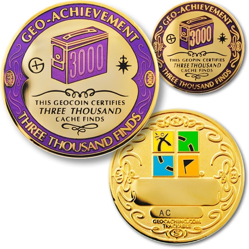 3000 Finds - Geo Achievement Award