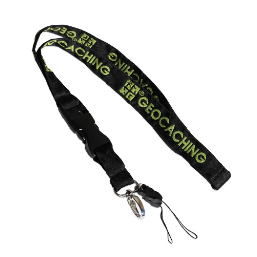 Standard GC Woven Lanyard- Blue/Black